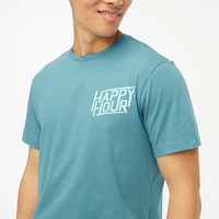 Happy hour graphic tee