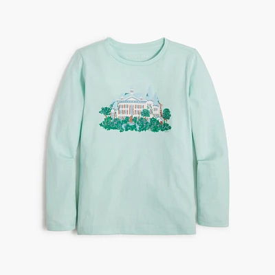 Girls' chateau graphic tee