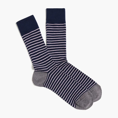 Microstripe socks