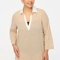 Polo tunic cover-up