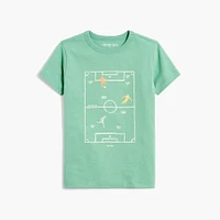 Boys' soccer graphic tee