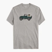 Dog truck graphic tee