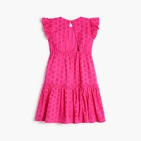 Girls' eyelet dress