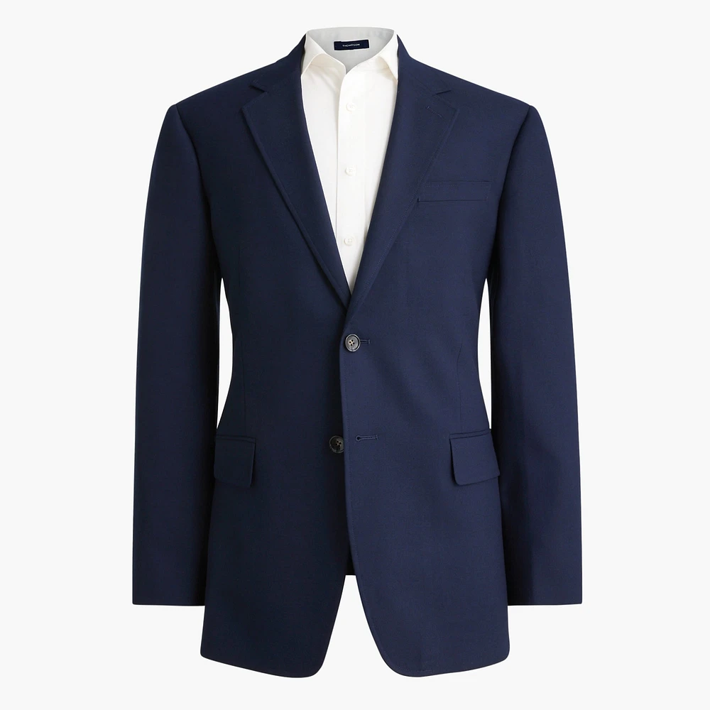 Classic-fit university blazer