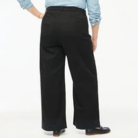 Wide-leg chino pant