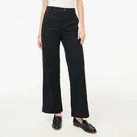 Wide-leg chino pant