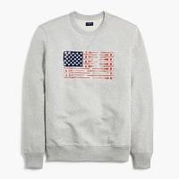 Oars terry pullover sweatshirt