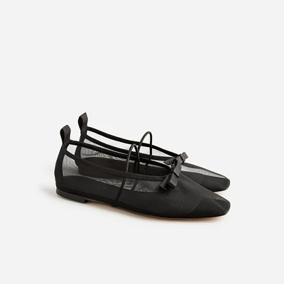 Quinn Mary Jane ballet flats mesh