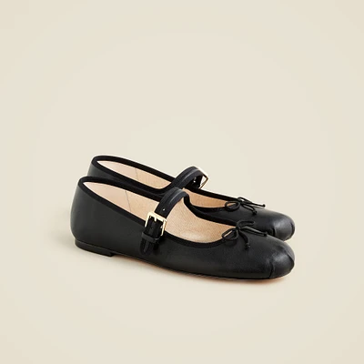 Logan Mary Jane ballet flats leather