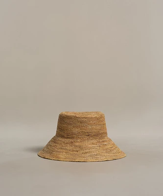 Crochet Raffia Sun Hat