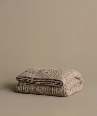 Ridge Cable Throw