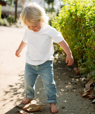 Kids' Vintage Pocket Tee