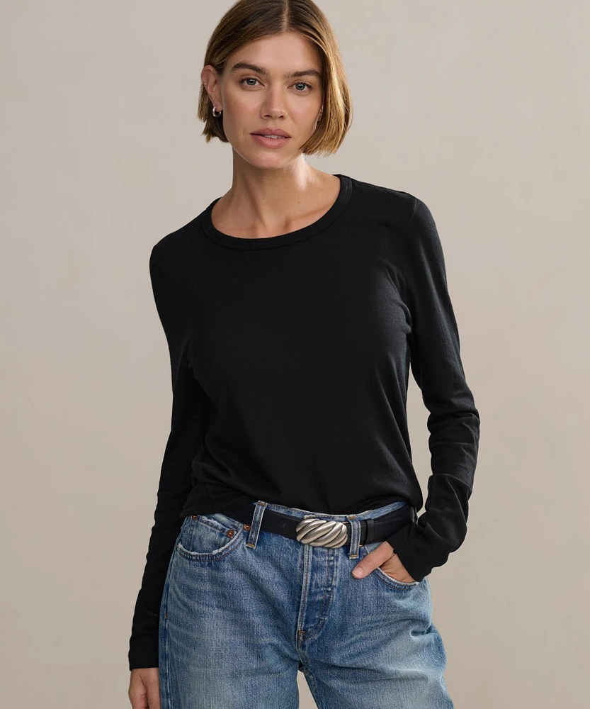 Long-Sleeve Slim Tee