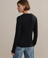 Long-Sleeve Slim Tee