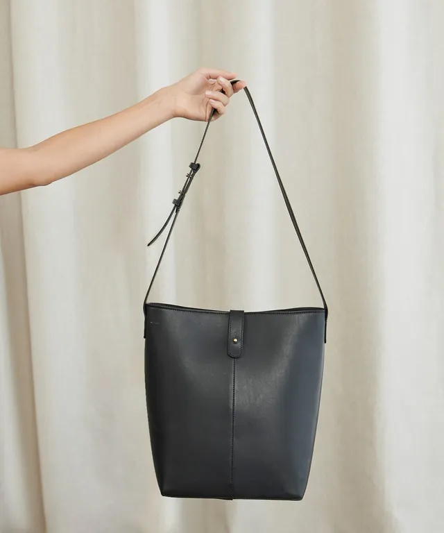 Jenni Kayne Mini Leather Bucket Bag