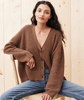 Cropped Cocoon Cardigan