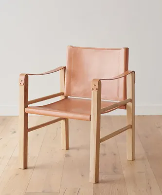 Leather Safari Chair
