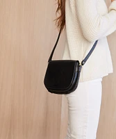 Small Leather Saddle Bag