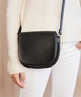 Small Leather Saddle Bag