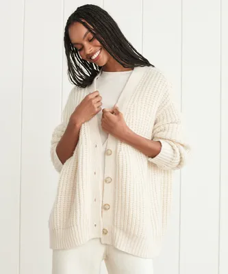 Alpaca Cocoon Cardigan