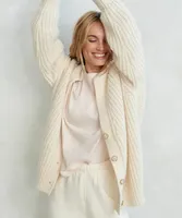 Alpaca Cocoon Cardigan