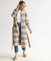 Belted Sweater Coat