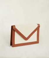Canvas Envelope Clutch