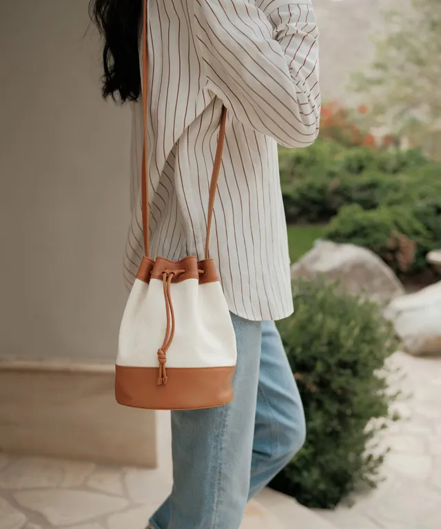 Jenni Kayne Leather Bucket Bag