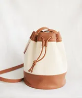 Mini Canvas Drawstring Bag