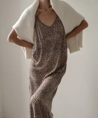 Cheetah Slip Dress