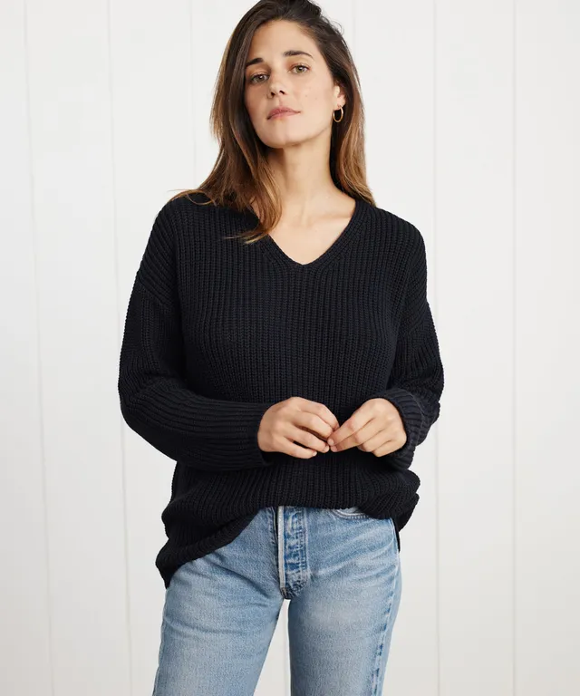 Charlie V-Neck Sweater – Jenni Kayne