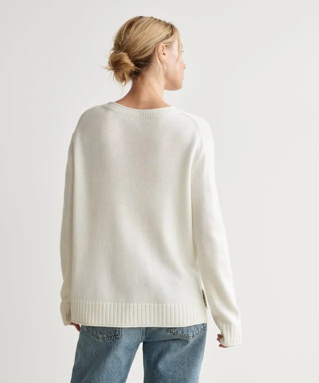 Jenni Kayne Women's Charlie V-Neck Sweater Size Small