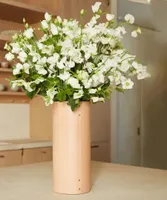 Leather Rivet Vase