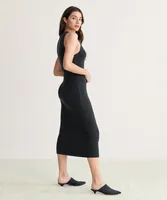 Sleeveless Sweater Dress