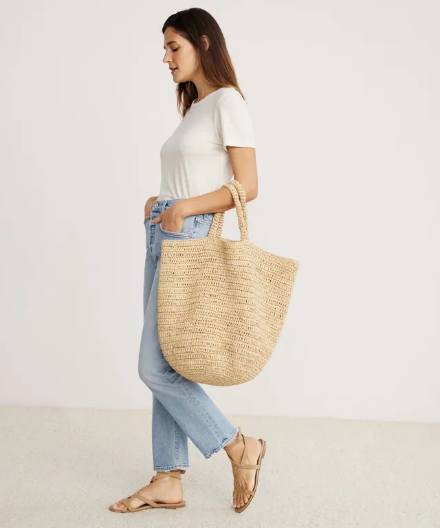 Jenni Kayne Raffia Crossbody Bag