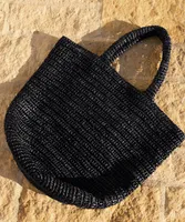 Woven Raffia Tote