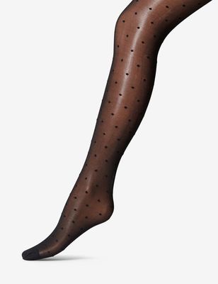 Collants à pois