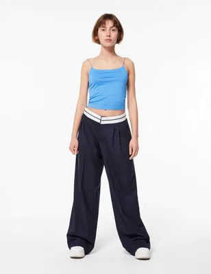 Débardeur fines bretelles bleu clair Ado / Fille Femme • Jennyfer