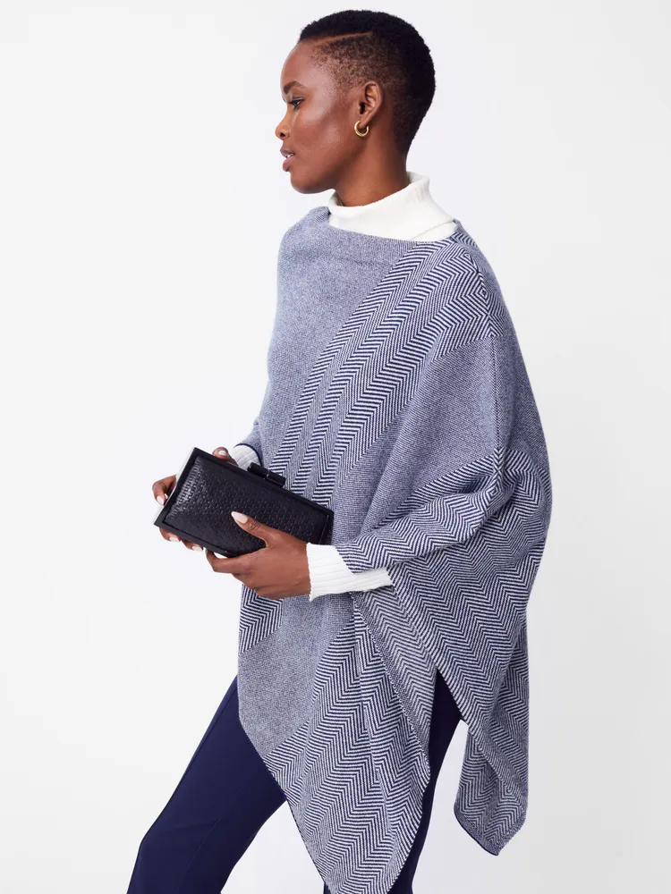 Aerinn Wool & Cashmere Poncho