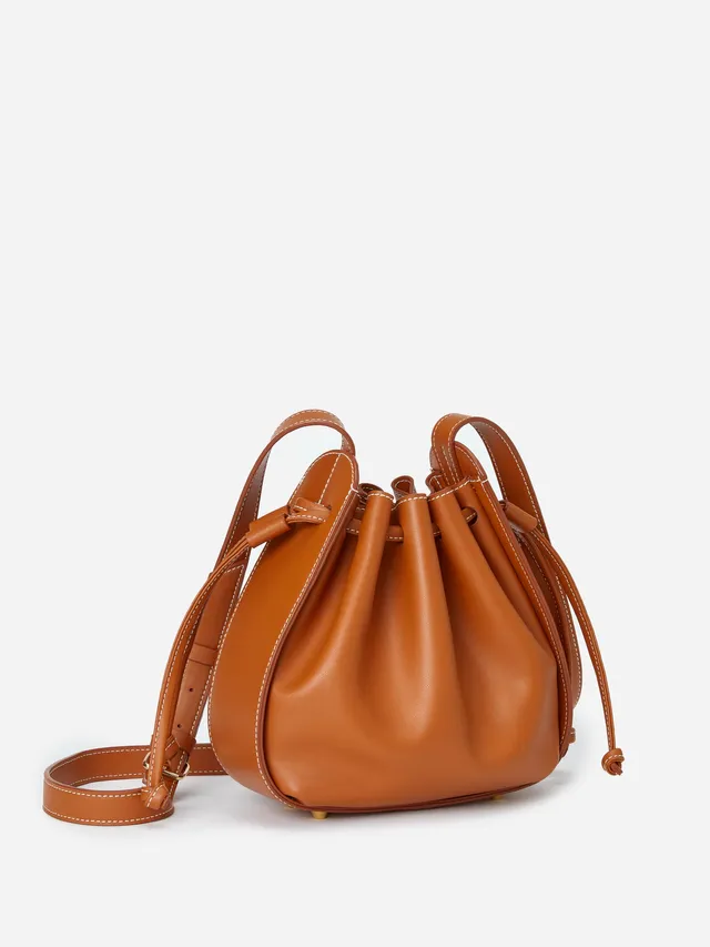 Dk_Brown Solid Maryam Suede & Leather Tote, Women's Handbags