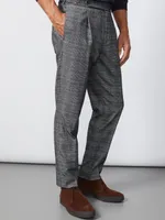 Brix Wool Pants Glen Plaid