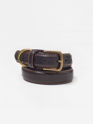 Dome Leather Belt