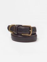Dome Leather Belt