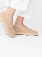 Edalene Suede Espadrille Loafers