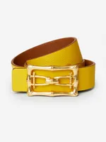 Davina Reversible Leather Belt