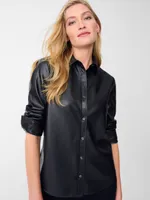 Denver Vegan Leather Shirt