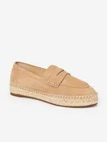 Edalene Suede Espadrille Loafers