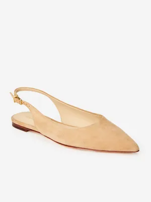 Gale Suede Slingback Flats