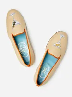 J.McL x Stubbs & Wootton Grasscloth Slippers in Martini