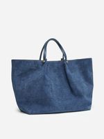 Kate Embossed Suede Tote Bag